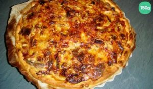 Quiche aux poireaux et au boursin