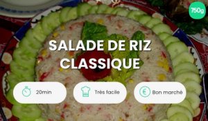 Salade de riz classique