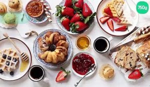 Muffins aux framboises et aux amandes