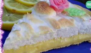 Tarte au citron meringuée facile sur pâte sablée toute faite