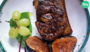Foie gras chaud poêlé aux figues pour Marina