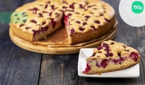 Gâteau au yaourt et aux framboises