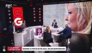 Le monde de Macron : Marine Le Pen élue en 2022, selon Montebourg - 08/04