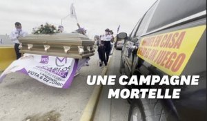 Au Mexique, ce candidat au Congrès fait campagne dans un cercueil