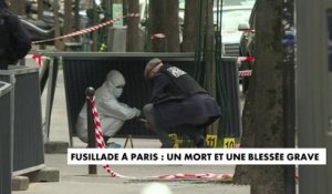 Fusillade à Paris : un mort et une blessée grave