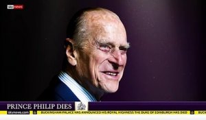 Voici comment la chaîne britannique SkyNews a soudainement interrompu ses programmes pour annoncer la mort du prince Philip à l'âge de 99 ans -