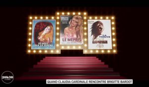 Brigitte Bardot et Claudia Cardinale confient des souvenirs de tournage du film "Les Pétroleuses" au magazine "20h30 le samedi"