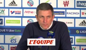 Laurey : « On n'a pas fait ce qu'on aurait aimé faire » - Foot - L1 - Srasbourg