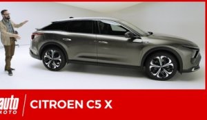 Citroën C5 X : le pari des Chevrons pour revenir sur le segment des berlines