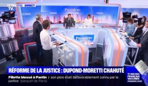 L’édito de Matthieu Croissandeau: Réforme de la justice, Dupond-Moretti chahuté - 14/04