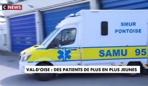 Coronavirus: Le SAMU du Val-d'Oise débordé et les opérateurs observent des patients plus jeunes avec des formes graves du covid