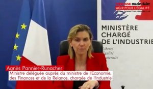 Think Tank Marie Claire : Agnes Pannier-Runacher, ministre déléguée en charge de l'Industrie