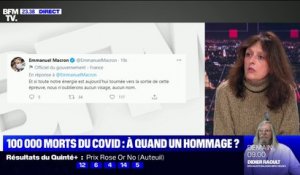 "Les tweets sur les tweets ne veulent plus rien dire": la fille d'une victime du Covid-19 réagit aux messages postés par Emmanuel Macron après que la France a dépassé la barre des 100.000 morts du coronavirus