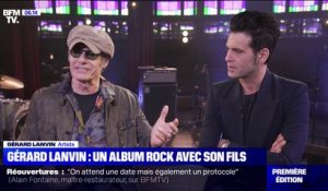 Gérard Lanvin se lance dans la chanson avec un premier album rock avec son fils