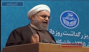 Iran - Hassan Rohani : "L'Amérique est notre ennemie"