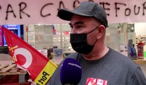 Port-de-Bouc: hypermarché Carrefour à louer, les salariés avec !