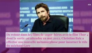 Christian Bale : l'acteur se fait la boule à zéro pour jouer dans Thor