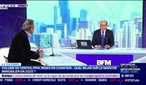 Thierry Delesalle (Institut du Droit Immobilier) : Le nombre de ventes de logements anciens a chuté de 12% en Île-de-France en 2020 - 20/04