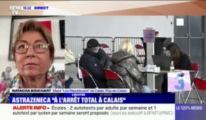Nathalie Bouchart, maire LR de Calais sur le vaccin AstraZeneca: "Les messages ne sont pas clairs et il y a une réserve des citoyens"