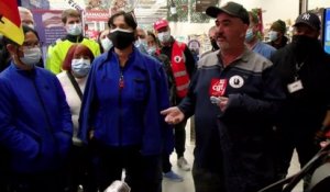 Carrefour Port-de-Bouc : débrayage des salariés pour soutenir leurs collègues