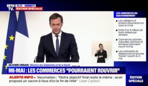 Olivier Véran : "Encore aujourd'hui, près de 50.000 Français ont été vaccinés avec AstraZeneca"