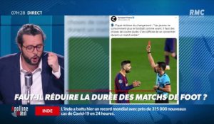 #Magnien, la chronique des réseaux sociaux : Faut-il réduire la durée des matchs de foot ? - 23/04