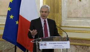 Ouverture du colloque « Un an après l’Accord de Paris »  - Jeudi 24 novembre 2016