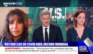 Plus de 893.000 cas de Covid en une journée : "ça nous dit que le virus continue de circuler très activement", Mylène Ogliastro - 24/04