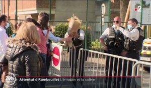 Attaque au couteau : les habitants de Rambouillet rendent hommage à la fonctionnaire de police tuée