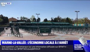 Marne-la-Vallée: l'économie locale à l'arrêt
