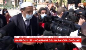 Présent à Rambouillet pour se recueillir, l’imam Hassen Chalghoumi rend hommage à la fonctionnaire de police assassinée : «J’appelle toutes les mosquées de France à faire un prière pour Stéphanie ce vendredi»