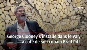 George Clooney s’installe dans le Var, à côté de son copain Brad Pitt