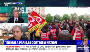 1er-Mai: des dégradations et tensions lors de la manifestation à Paris - 01/05