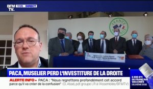 Damien Abad (LR): "Nous regrettons profondément cet accord qui a été fait en région PACA parce qu'il va créer de la confusion"