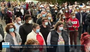 Féminicide à Mérignac : les habitants rendent hommage à la mère de famille brûlée vive