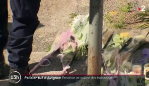 Policier tué : l'émotion et la colère des habitants d'Avignon