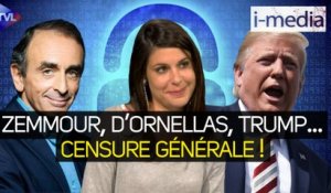 I-Média n°347 – Zemmour, D’Ornellas, Trump… Censure générale !