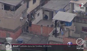 Brésil : une opération antidrogue tourne au bain de sang dans une favela de Rio de Janeiro