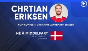 La Fiche Technique de Christian Eriksen