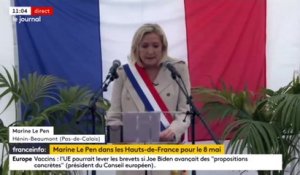 Le discours du 8 mai de Marine Le Pen en intégralité