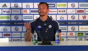 Ludovic Ajorque : "On va tout faire pour maintenir le club en Ligue 1"