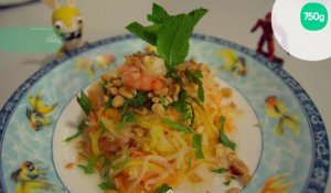Salade de mangue verte aux crevettes