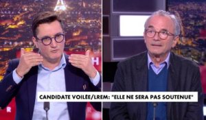 Vif échange entre Olivier Dartigolles et Ivan Rioufol à propos de l’affiche de campagne LREM montrant une femme voilée : «Vous faites le jeu des islamistes»