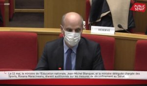 Déconfinement : audition de Jean-Michel Blanquer et Roxana Maracineanu - Les matins du Sénat (12/05/2021)