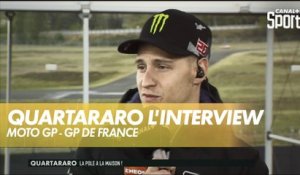 L'interview de Fabio Quartararo après sa pole position au Grand Prix de France
