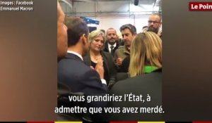 Ex-usine Whirlpool : échange tendu entre Emmanuel Macron et François Ruffin