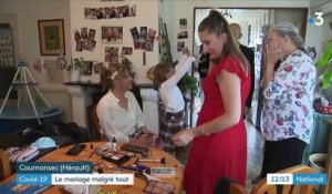 Hérault : à Cournonsec, le premier mariage post-confinement