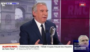 François Bayrou: "Les policiers nous protègent et on a le sentiment que personne ne les protège eux"