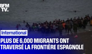 Plus de 6.000 migrants ont traversé la frontière espagnole en un jour