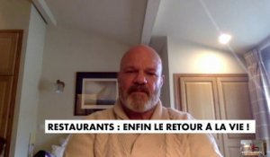 Le chef cuisinier Philippe Etchebest explique pourquoi il n'ouvrira pas la terrasse de son restaurant le 19 mai
